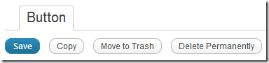 MaxButtons Pro has "Move to Trash" and "Delete Permanently" options