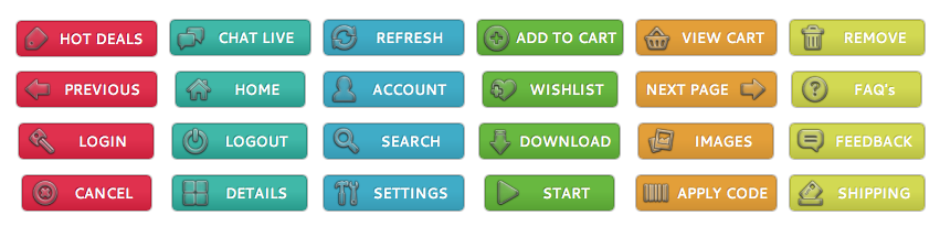 WordPress Buttons Pack - Stride Buttons
